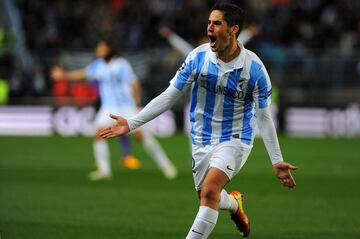 Año: 2012 | Club con el que ganó el trofeo: Málaga.