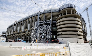 New Bernabéu: how Real Madrid stadium works are progressing