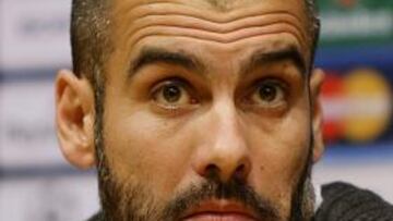 Guardiola en rueda de prensa