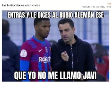 Los memes más divertidos de la Supercopa de España