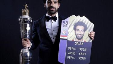 La nueva carta de Salah en FIFA 18 mejora en regate a Ronaldo y Neymar