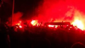 Bengalas en los alrededores de Riazor.