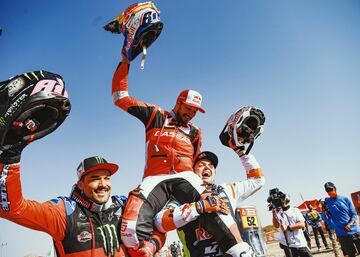 Sam Sunderland ha conseguido su segundo Rally Dakar en motos. 