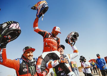 Sam Sunderland ha conseguido su segundo Rally Dakar en motos. 