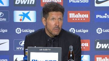 Simeone: "Me imagino un Atleti con Godín poruqe es nuestro"