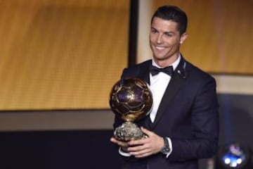 Cristiano Ronaldo, Balón de Oro 2014.