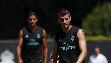 15/07/17 REAL MADRID GIRA PRETEMPORADA LOS ANGELES USA ENTRENAMIENTO MORATA