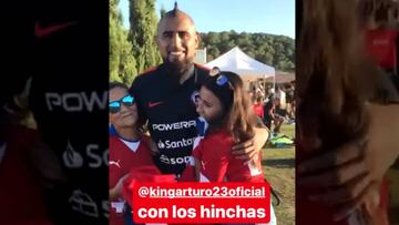 La cariñosa visita que recibió la selección chilena en Alicante