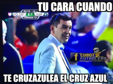 Pumas, víctima de los memes tras empatar con Cruz Azul