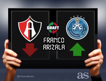 Todos los movimientos del Draft del Apertura 2017 en imágenes