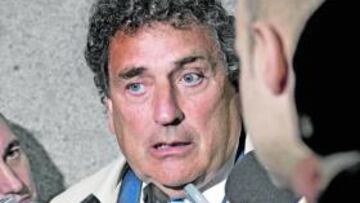 <b>SIN DUDAS. </b>Carlos Mouriño aprovechó para respaldar, una vez más, a Eusebio Sacristán.