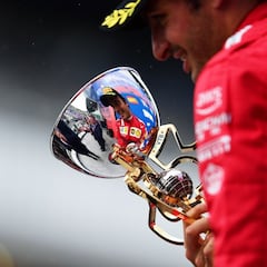 Sainz es el mejor de los terrícolas