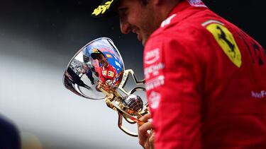 Carlos Sainz (Ferrari). F1 2021.