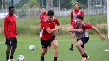 Entrenamiento del Mirandés