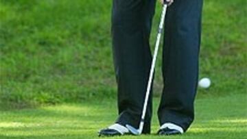 <b>CASI PERFECTO.</B> Jiménez ha completado un recorrido espectacular que ha cerrado con ocho bajo par.