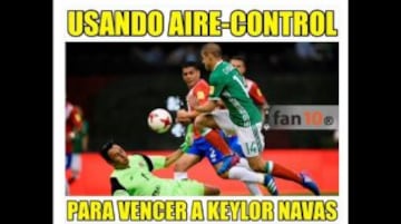 Keylor Navas protagonista de los memes del México-Costa Rica