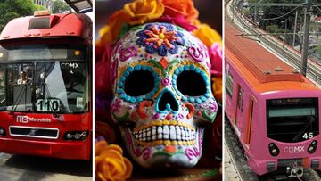 Horarios del Metro y Metrobús en CDMX para el 1 y 2 de noviembre por Día de Muertos