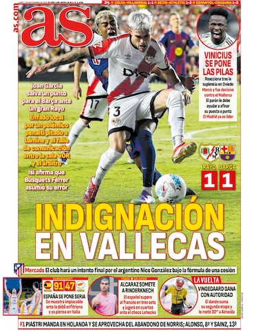 Las portadas de AS de septiembre