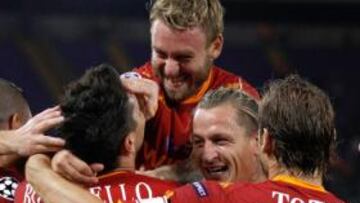 La Roma continúa con su buena racha y logra su primera victoria europea