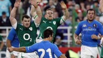 <b>ERROR Y DERROTA. </b>Este drop de Orquera no pasó e Italia perdió.