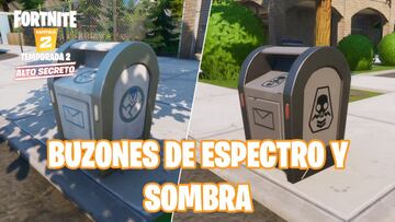 Fortnite: ubicación de todos los buzones de ESPECTRO y SOMBRA