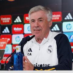 Ancelotti: “Mañana juegan Courtois, Militao y Güler”