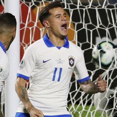 Brasil 1x1: Coutinho resuelve el problema en 5 minutos