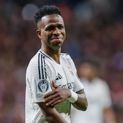 Vinicius, a la grada: “Tenemos 15 Champions; vosotros, 0″