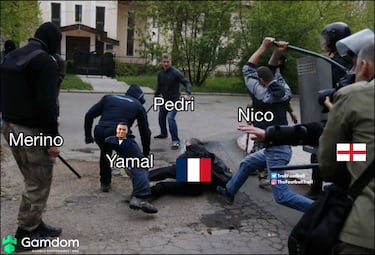 Lamine y Mbappé protagonistas de los memes de la Nations League