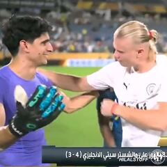 Haaland desmiente que dijera: “¡Bono, vente con nosotros!"