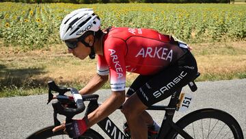 Nairo Quintana durante una etapa del Tour de Francia 2022.