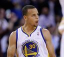 Curry mantuvo a los Warriors antes de abandonar la cancha