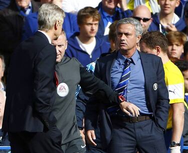 Arsene Wenger responds to José Mourinho "break face" threat