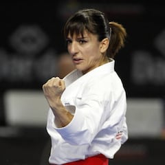 Sandra Sánchez, en la final de la Premier League de Rabat