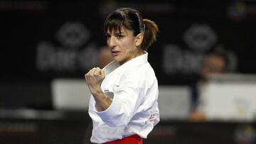 Sandra S¨¢nchez, en la final de la Premier League de Rabat
