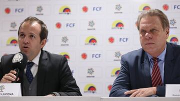 Presentación del convenio entre Coldeportes, Dimayor y Federación Colombiana de Fútbol