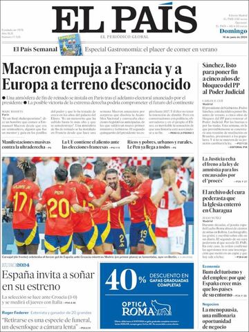 La prensa, ilusionada con la victoria de España