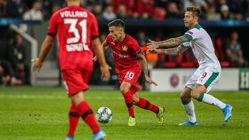 El esfuerzo de Aránguiz no es suficiente para el Leverkusen