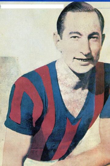 El delantero español jugó en el futbol mexicano a mediados de la década de los cuarenta. El "Tanque" Lángara consiguió dos títulos de goleo, ambas ocasiones enfundado en la casaca del Real Club España.