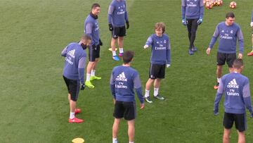 Enzo va con todo en el entreno: ¡Le dio con lo que más duele!