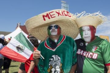 El color del triunfo de México ante Paraguay