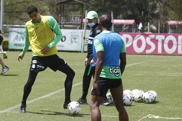 Nacional se prepara para el partido ante Unión Magdalena del sábado, válido por la fecha 8 de Liga.