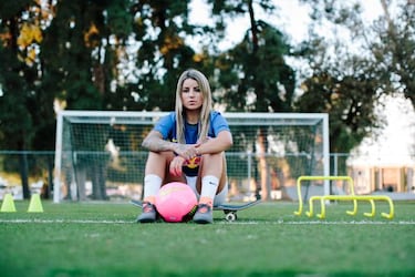 Leticia Bufoni: "Skate o f¨²tbol fue la elecci¨®n m¨¢s dif¨ªcil de mi vida"