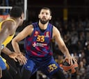 Resumen y resultado del Barcelona-Maccabi: Euroliga (96-73): Mirotic afianza el liderato culé