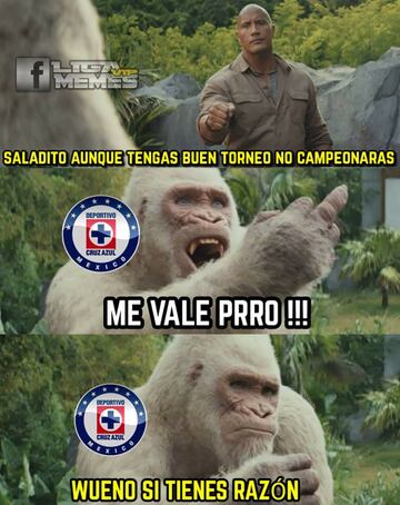 Agónico empate de Cruz Azul; y los memes no perdonan