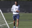 Di María se entrena pensando en jugar las semifinales
