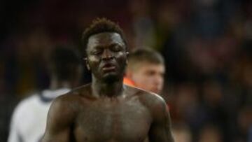 Muntari, durante un partido.