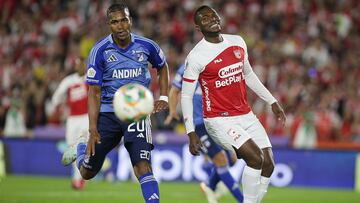 Millonarios - Santa Fe en la Liga BetPlay