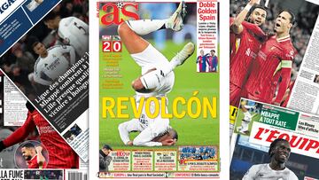 "Mbappé se hunde": las portadas de la prensa tras la derrota del Madrid