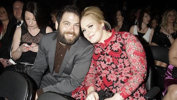 Imagen de Adele y Simon Konecki.